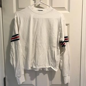 BRANDY MELVILLE white long sleeve tee